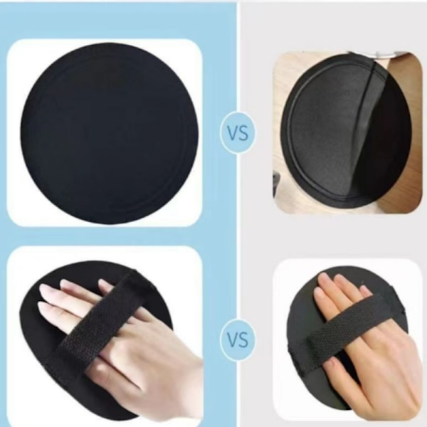 Exfolierande badduk, rund kroppsskrubb för dusch (2-pack)