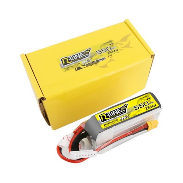 Batteri Tattu R-Line 550mAh 22,2V 95C 6S1P XT30