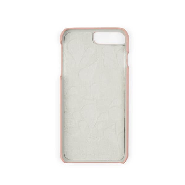 Mobilcover i læder i rosa - iPhone 6 / 7 / 8 Plus