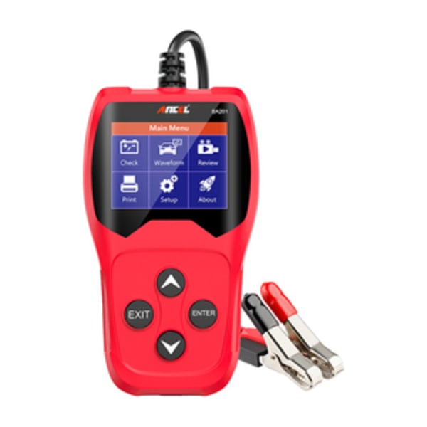Batteritestare Ancel BA201 8-16V DC