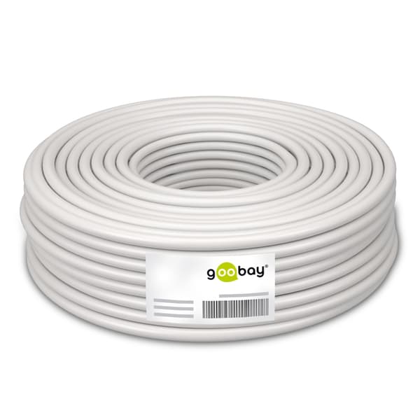 GHMT-certifierad CAT 8.1 installationskabel, S/FTP (PiMF), gul
