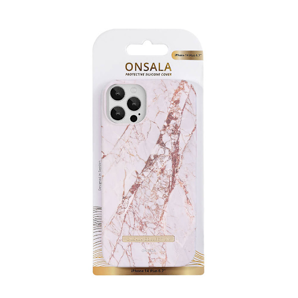Mobilskal White Rhino Marble - iPhone 14 Plus