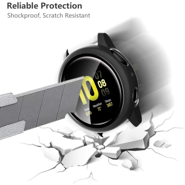 Samsung Galaxy Watch Active 2 suojus / kuori 44 mm musta