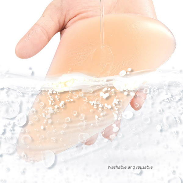 Silikonbensträckarkuddar - Osynlig benkorrigerare för bågben, knä Beige