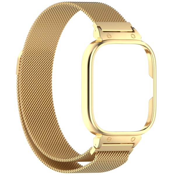 Klockarmband med klockfodral för CMF Watch Pro(D395) Guld