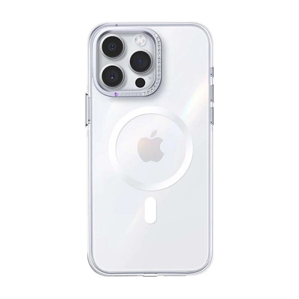 Joyroom PN-15B4 Magsafe Glacier Cover til iPhone 15 Pro Max (gennemsigtig)