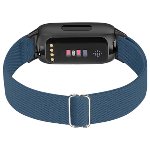 Fitbit Inspire 3 Armband i Elastiskt Nylon Marinblå