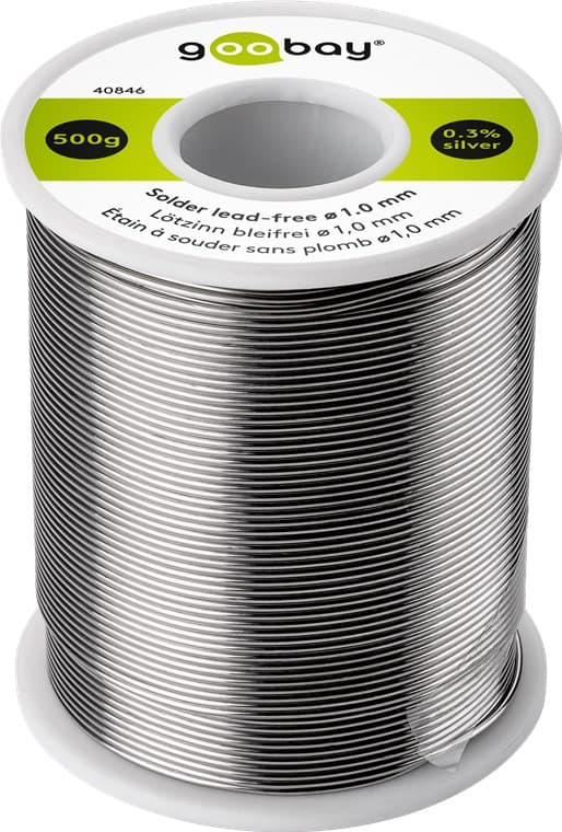 Blyfritt lödtenn, ø 1,0 mm, 500 g