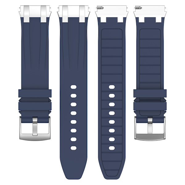 Klockarmband i Silikon för Samsung, Huawei Blå