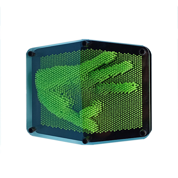 Håndstøbt - Skab unik 3D-kunst Grøn S