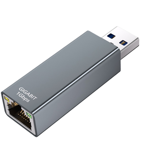 USB 3.0 Gigabit Ethernet -kaapeli RJ45-verkkoporttimuuntimeen
