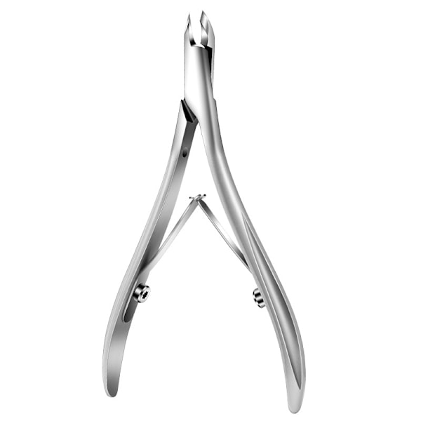 Swan Dead Skin Nipper - Sandblasted Silver with Pearlescent Pouch (0.3)