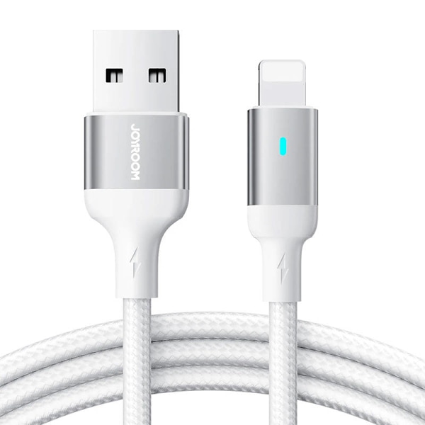 Kabel till USB-A / Lightning / 2,4A / 2m Joyroom S-UL012A10 (vit)