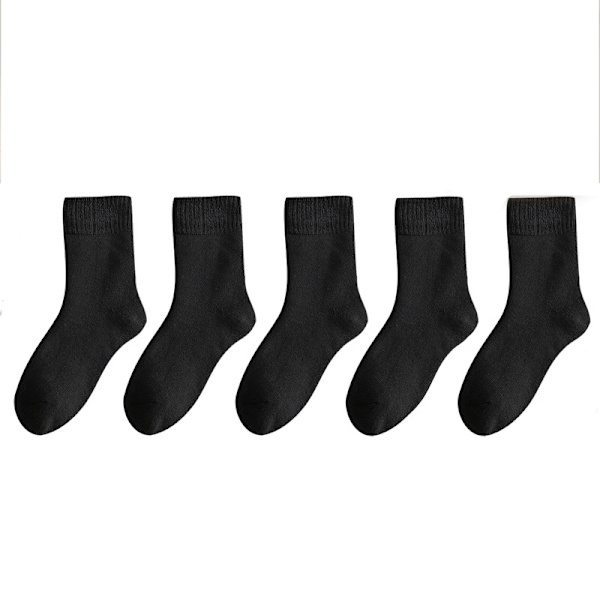 5 Pairs Pack Terry Mid-calf -sukat