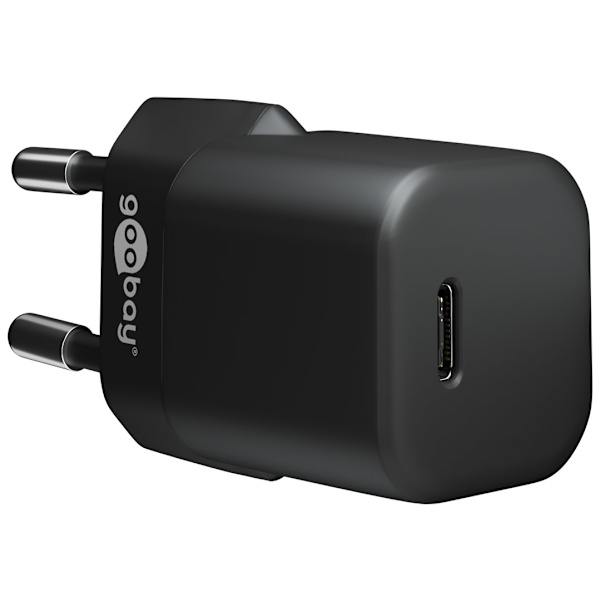 USB-C™ PD GaN hurtigoplader Nano (30 W) sort