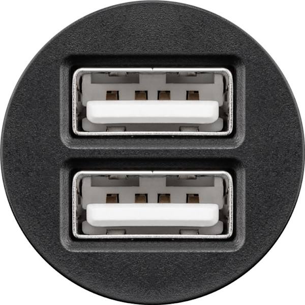 Dubbel USB-bilsladdare (15,5 W)