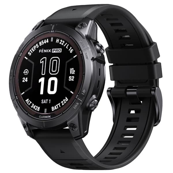 Stilfuld Quick Release Rem til Fenix 7PRO Black Black