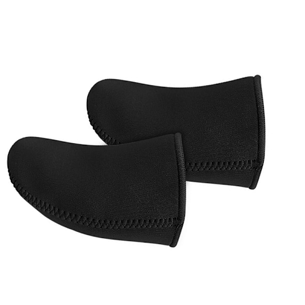 Neopren Halv Palm Foot Ærmer - Sort XL