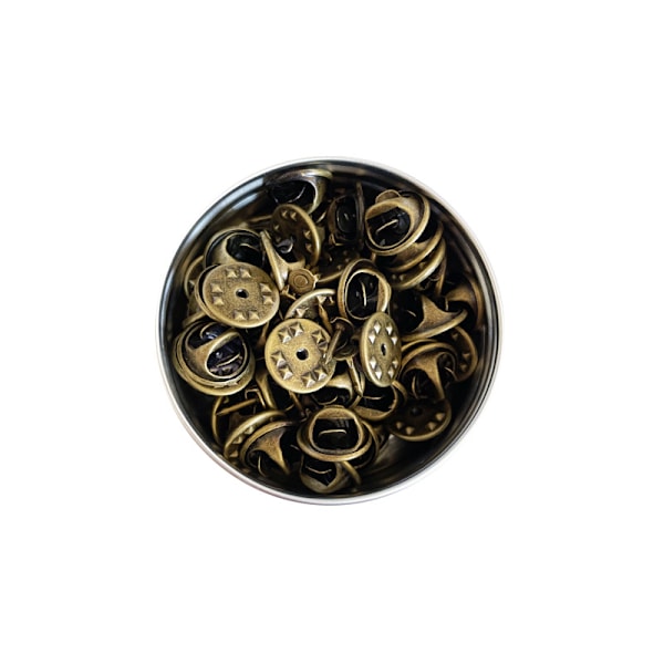 DIY Broche & Slipsnåle (50 stk) Bronze Bronze