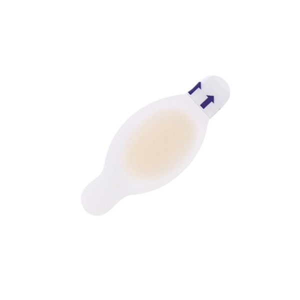 Osynliga hälkuddar för kvinnor (10-pack) - 2,8 cm x 6,9 cm
