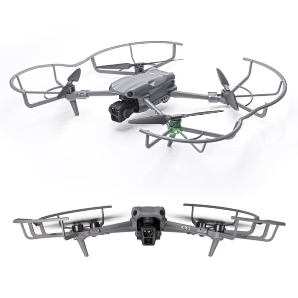 4-pack anti-kollisionspropellerskydd för kompatibel med DJI AIR 3 Grey Grey