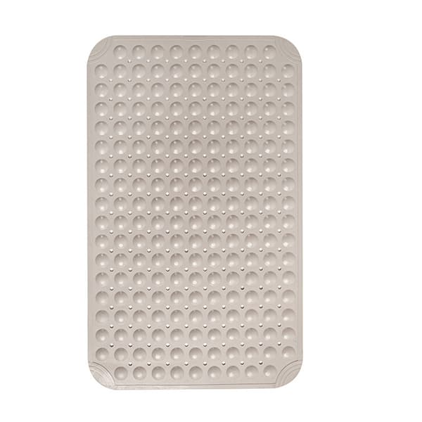 Halkskyddsmatta för badrum, texturerad TPE-badrumsmatta Khaki A Khaki