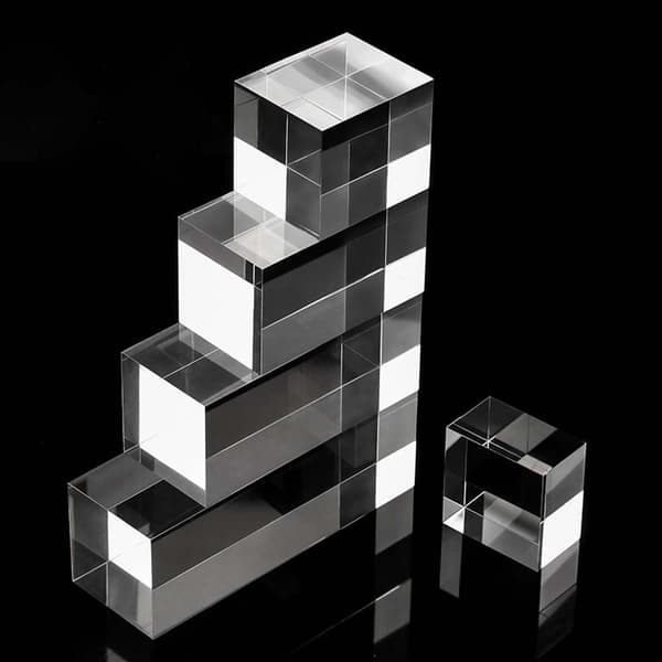 Klar Akryl Display Riser Set - Smycken, Samlarobjekt & Modell Showcase M M