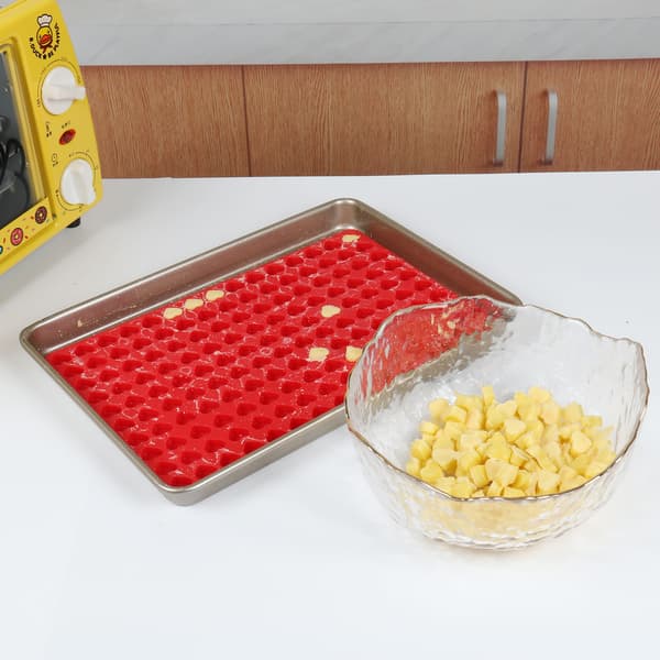Mini Bakform för Kakor och Choklad Red Red