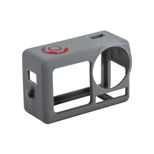 DJI Action 5 Pro Silikonfodral - Stötsäkert, dammtätt skydd Grå