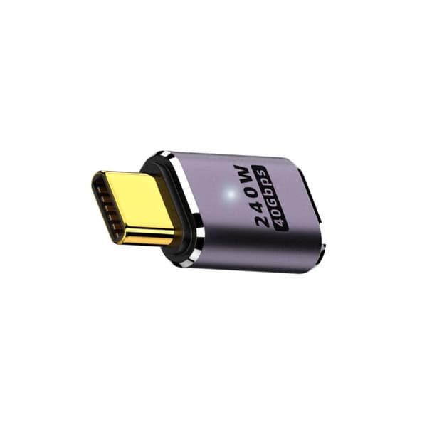 240W Multifunktionel USB-C Adapter: 40Gbps Data, 8K Video og Hurtig Opladning