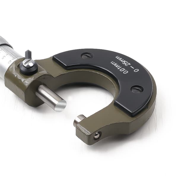 Högprecisions-yttermikrometer 0-25 mm