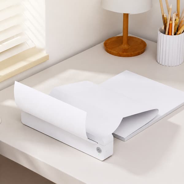 Mini A4-termoskrivare utan bläck med Bluetooth, USB, AI-utskrift och inbyggt batteri