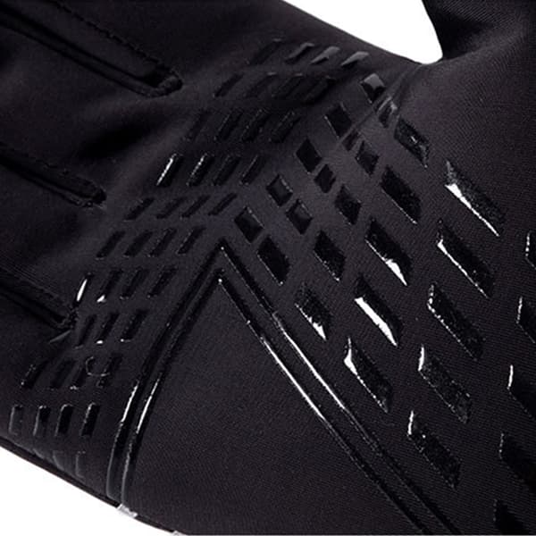 Varma Vatten- och Vindtäta Skidhandskar Black Black