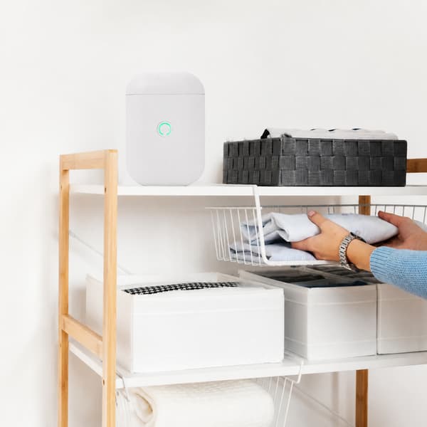 Bærbar Bluetooth-etiketprinter, 15 mm termisk udskrivning til Apple iOS og Android Green Green