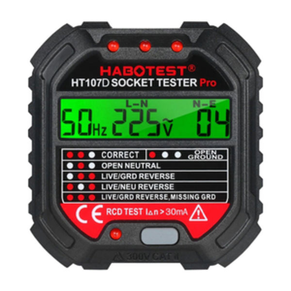Sockeltestare med digital display Habotest HT107D
