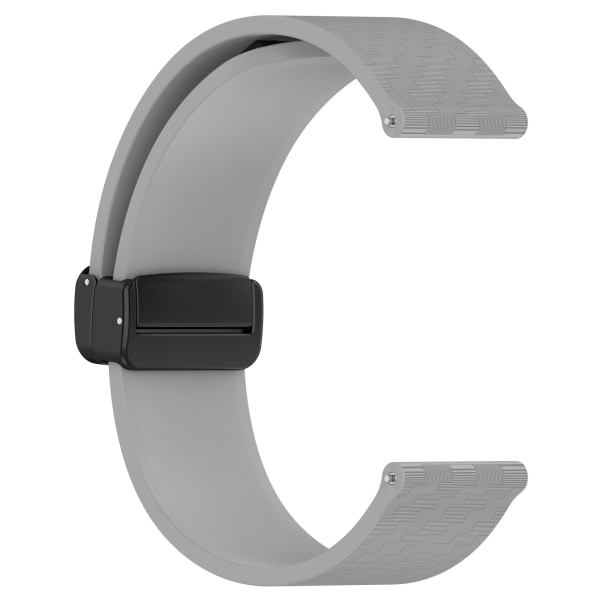 Klockarmband för 22 mm Garmin/Huawei/Samsung Galaxy Watch Silikon Grå