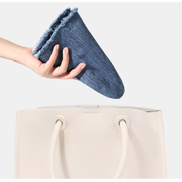 Denim Bucket Hat Blå