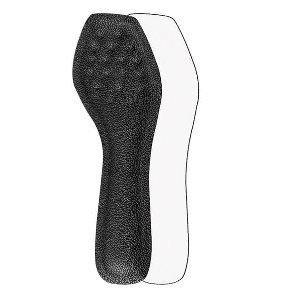 Läderinlägg med Massage, Stötdämpning Black Black