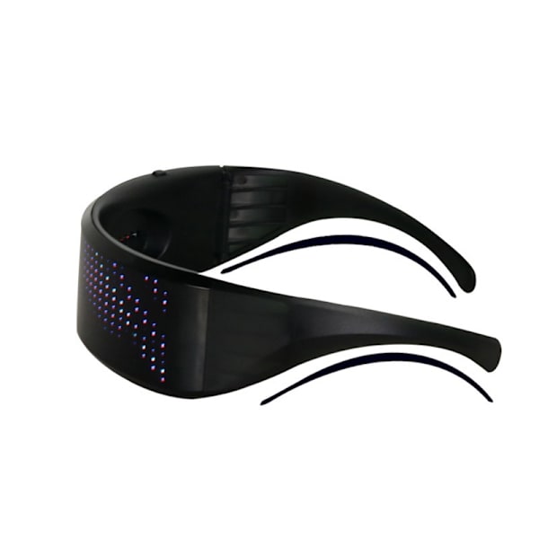 Fuld Farve Lysende LED Briller - App-styret, Tilpasses, Perfekt til Fester & DJ-Events