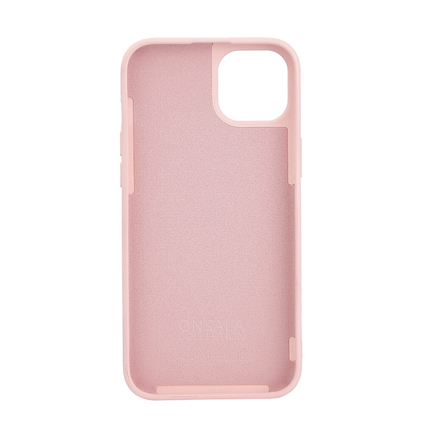 Mobilskal Silikon MagSeries Chalk Pink - iPhone 15 Plus