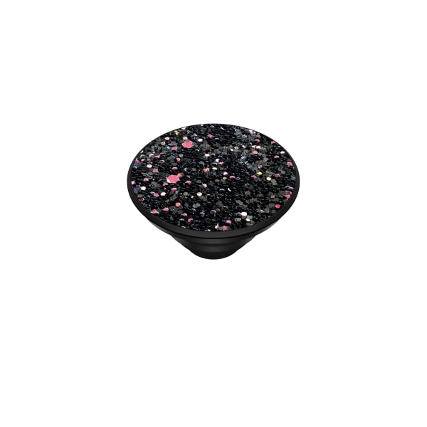 POPSOCKETS Sparkle Black Avtagbart Grip med Ställfunktion Premium