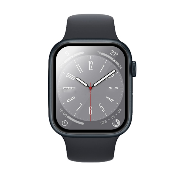 3D-kaareva pehmeä kalvonäytönsuoja Apple Watch Series 8:lle 45 mm