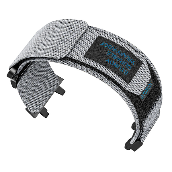 Vävt nylon klockarmband för Amazfit T-Rex 3 - Grå Grå