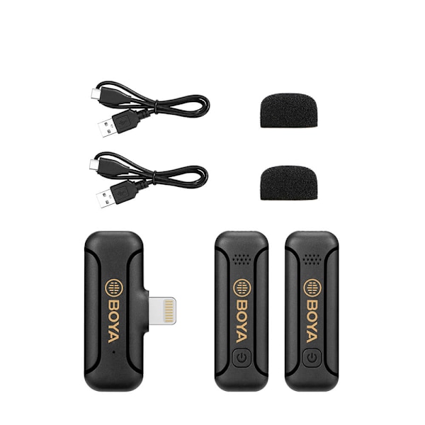 Wireless Microphone x2 BY-WM3 Lightning