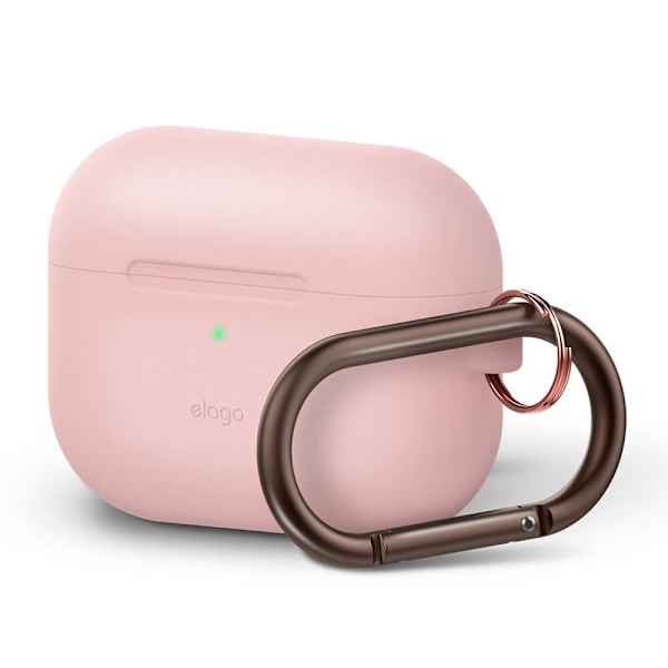 ELAGO Skyddsväska för Airpod Pro med Hängare Rosa