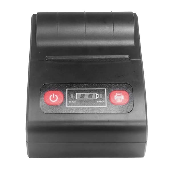 58mm Bluetooth Termisk Skrivare med Batteriindikator - USB-Anslutning, Kompatibel med Android, iOS och Windows
