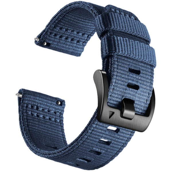 20 mm nylon urrem til Huawei Watch 4 Pro Blå