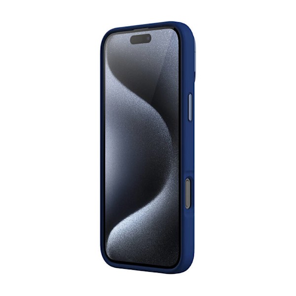 Nillkin LensWing Magnetic iPhone 16 Pro-fodral (blå)
