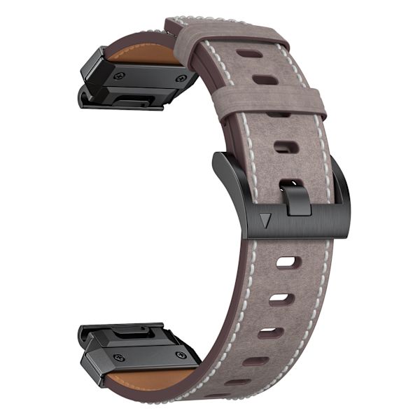 Klockarmband med Snabbkoppling för Garmin 22mm Grå