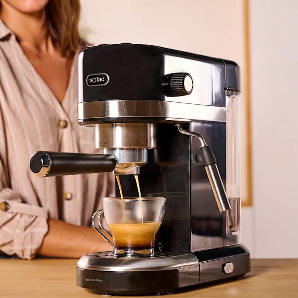Espressomaskin Taste Slim Svart